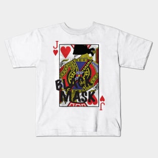 Who is the Black Mask? Kids T-Shirt